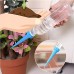 4-Piece/Set Garden Cone Watering Spikes Drip Controller Plastic Flower Plant Waterers Bottle Automatic Irrigation System for Kitchen Indoor Outdoor Plants   
